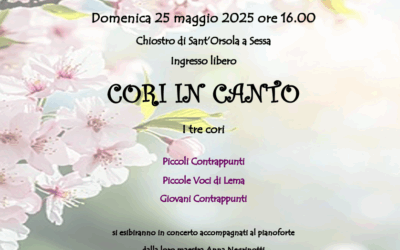 PROSSIMO EVENTO: 25 maggio 2025 a SESSA